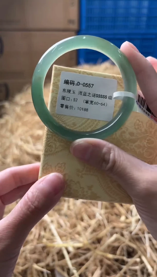 未镶嵌手镯石英质玉D-0557