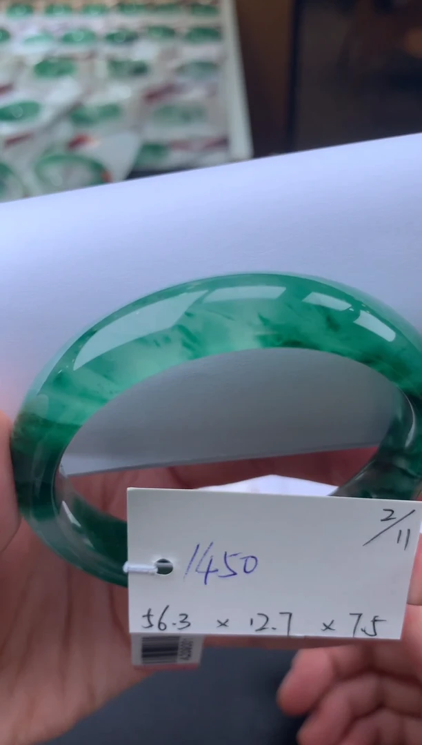 【闪购商品】石英质玉手镯未镶嵌天然玉石非洲翠手镯