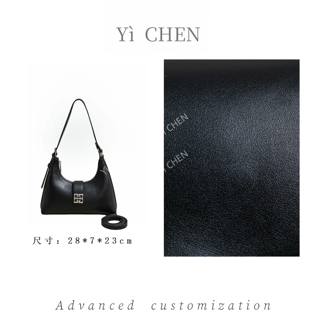 【Yì CHEN】SK-93123-黑色 简约时尚女士新款轻奢单肩斜跨包