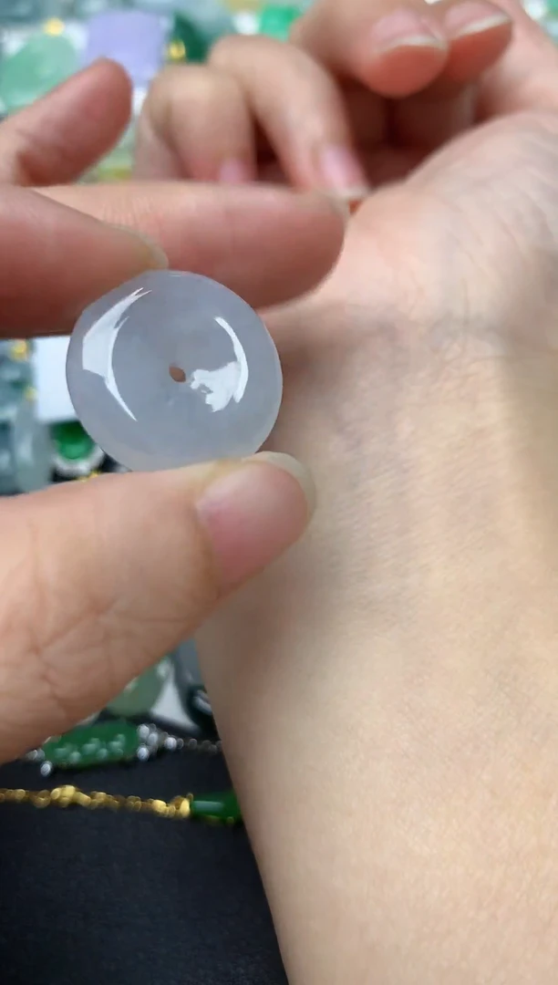 颈饰未镶嵌翡翠天然缅甸A货翡翠