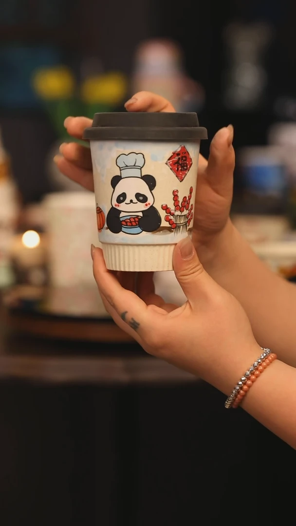 【闪购商品】摆件景德镇釉下彩绘设计师款陶瓷