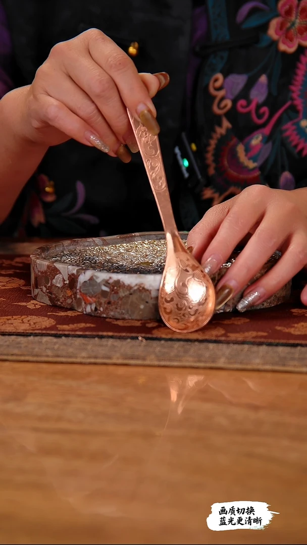 盛唐工坊 紫铜勺子