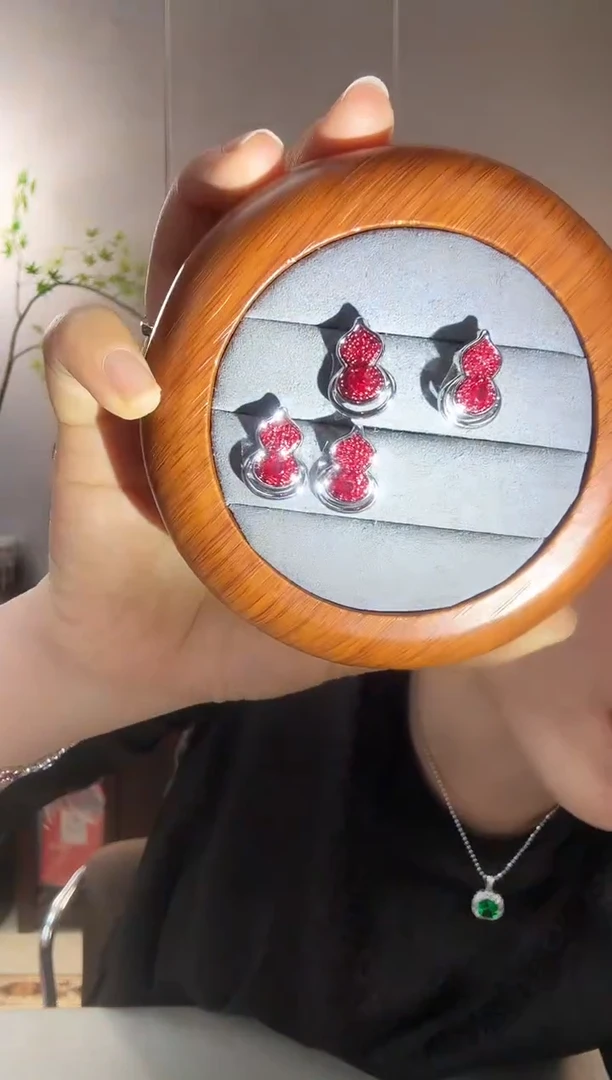 主播定制链接葫芦款耳饰