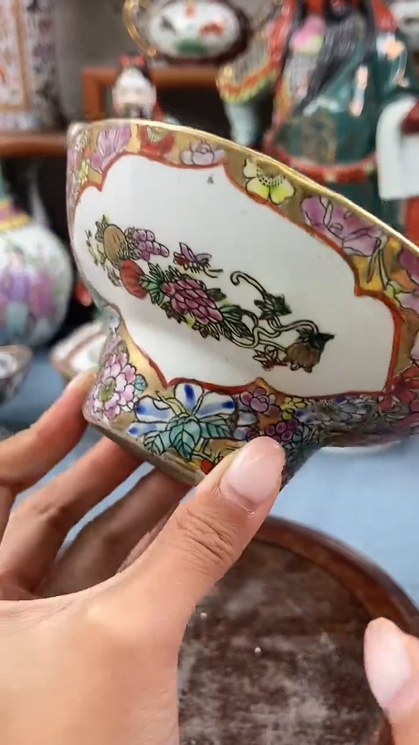 瓷片微瑕慎拍景德镇窑老厂瓷器单件