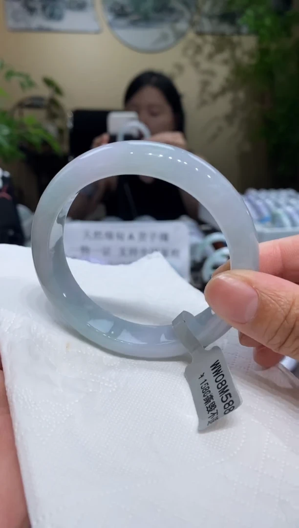 翡翠手镯未镶嵌翡翠58-59