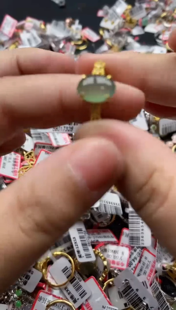 【闪购商品】翡翠戒指未镶嵌101010-1