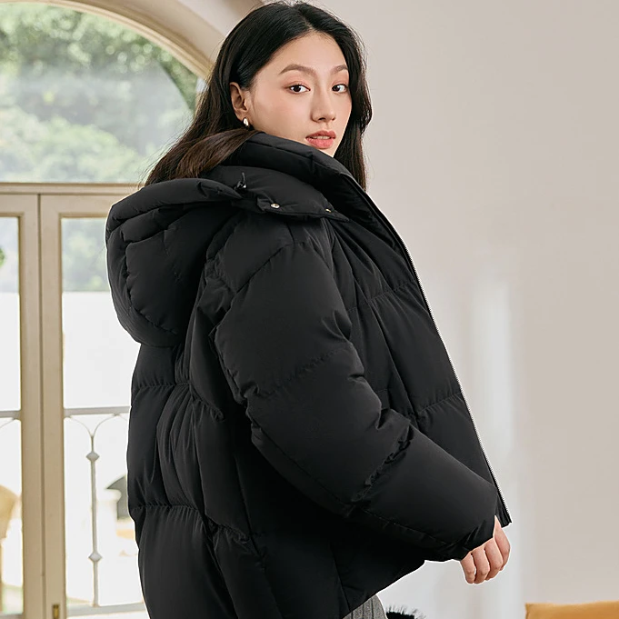 【2&3】波司登2024秋冬季女士新款时尚休闲百搭可爱羽绒服B401