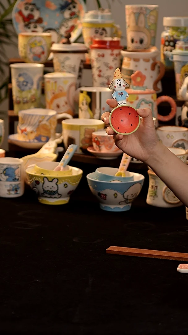 其他景德镇釉下彩手绘设计师款陶瓷