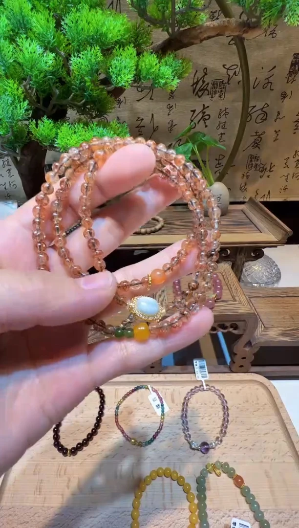 未镶嵌手串水晶手饰@@