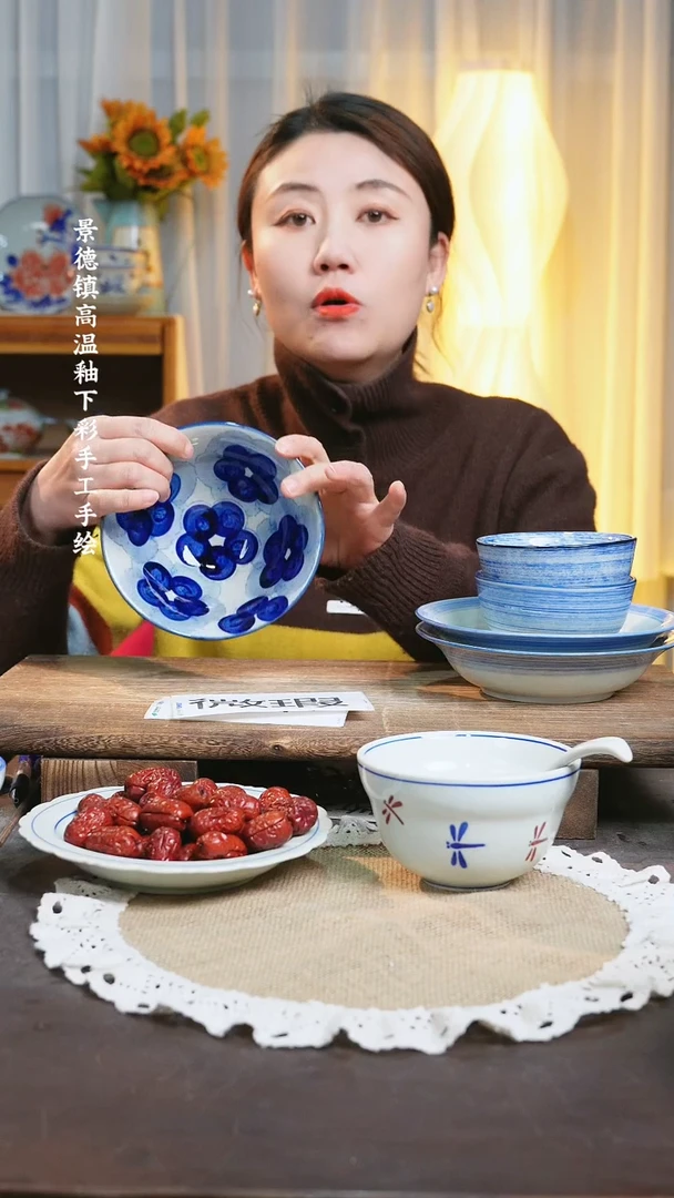 【闪购商品】碗福利  高温釉下彩手工手绘