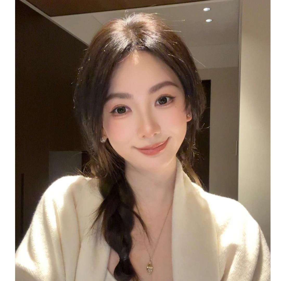 【少女的天灵盖】志玲无边网底中分刘海假发女补发高颅顶假发