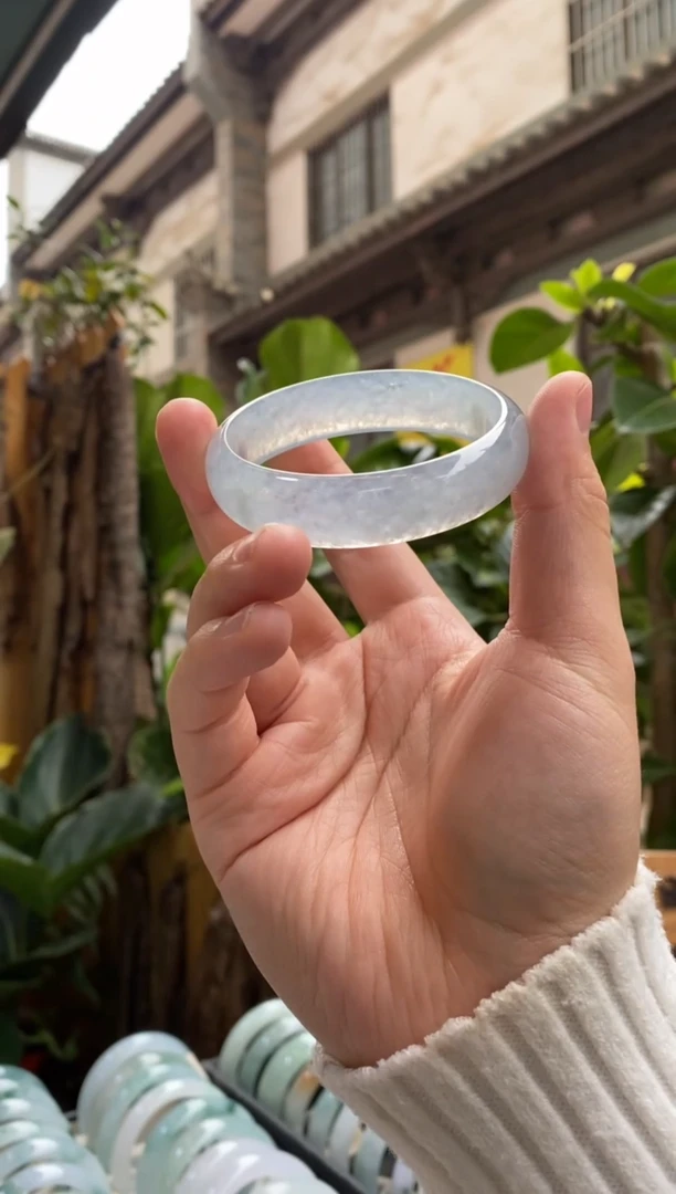 未镶嵌手镯翡翠57圈