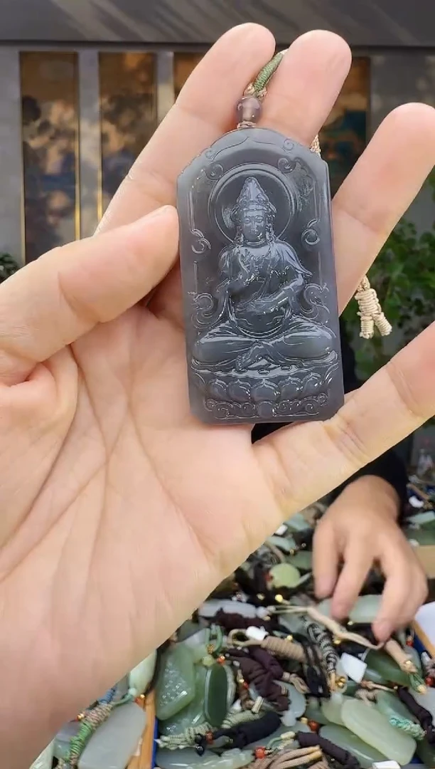 未镶嵌和田玉挂件拍一发一