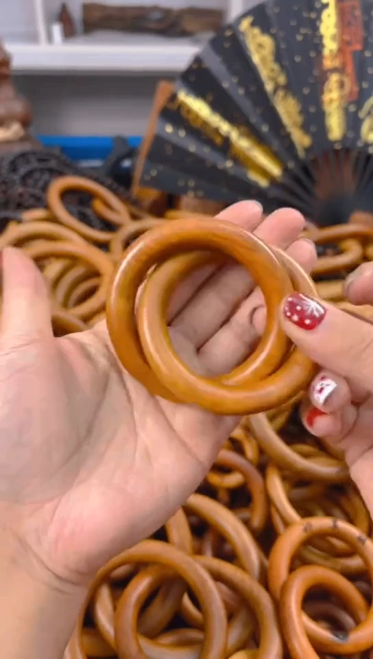 【闪购商品】枣木木雕木乾坤圈50一物一拍