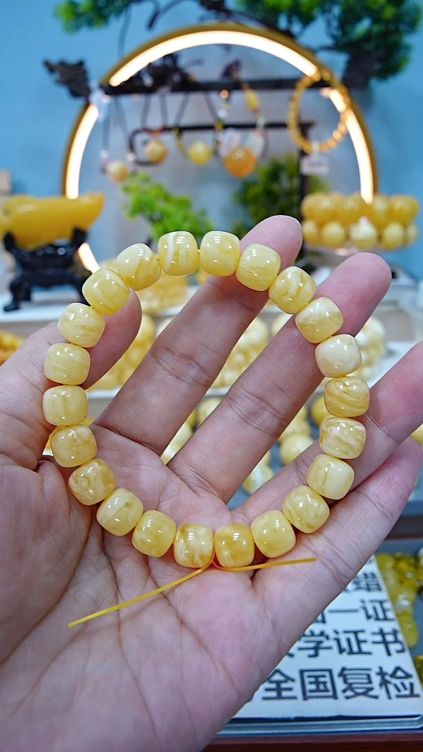 未镶嵌蜜蜡手串***********