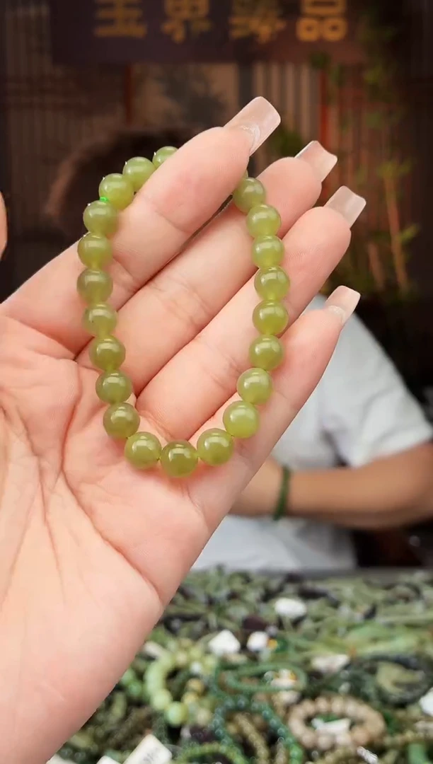 和田玉未镶嵌颈饰拍一发一