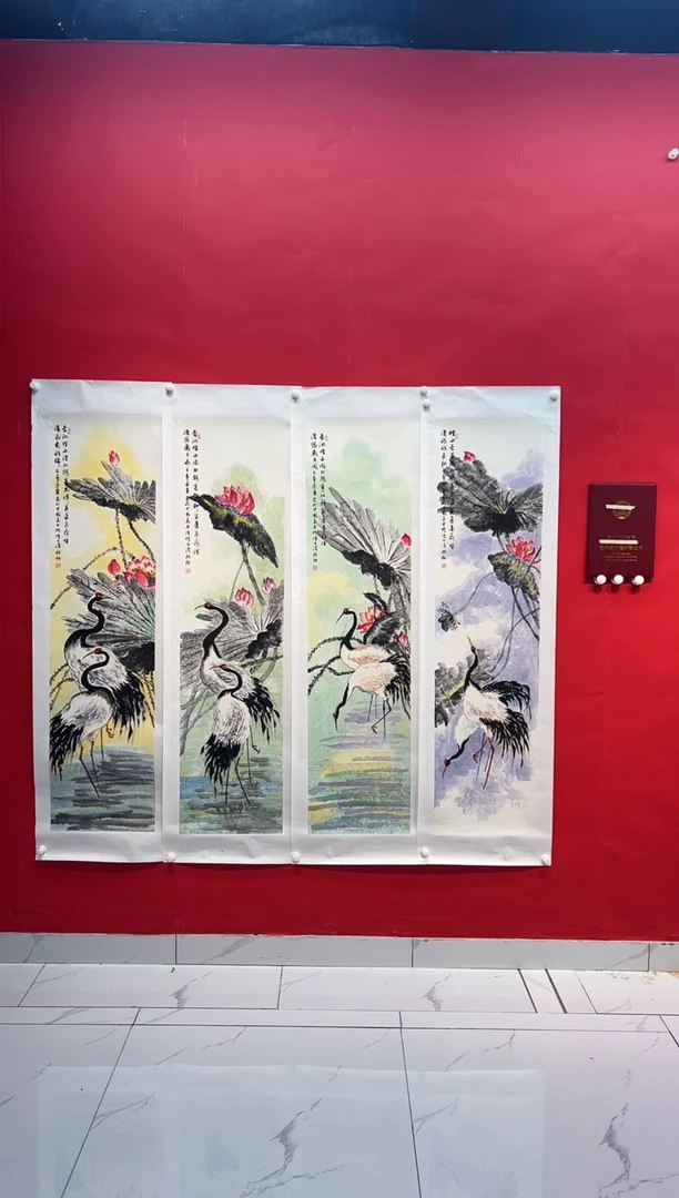 国画画家陆远华纯手绘原作