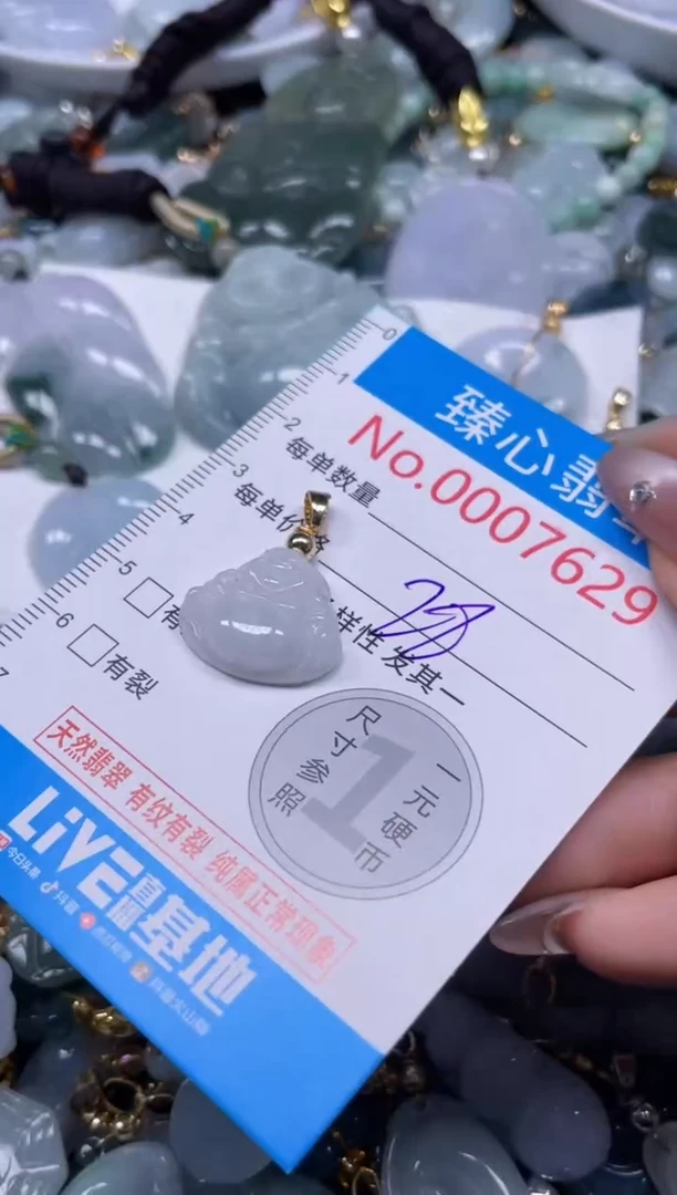 颈饰未镶嵌翡翠7629