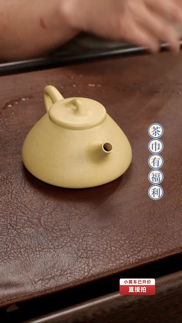 子冶石瓢 原矿本山绿泥 200cc