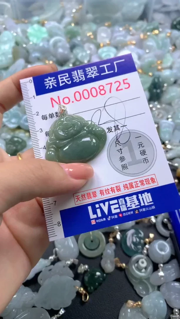 颈饰未镶嵌翡翠8725