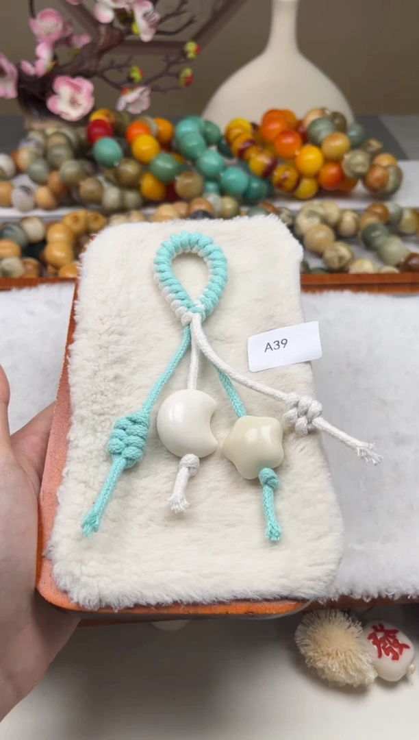 菩提根/象牙果吊坠瑕WA39牙果挂件18-20mm一串随机