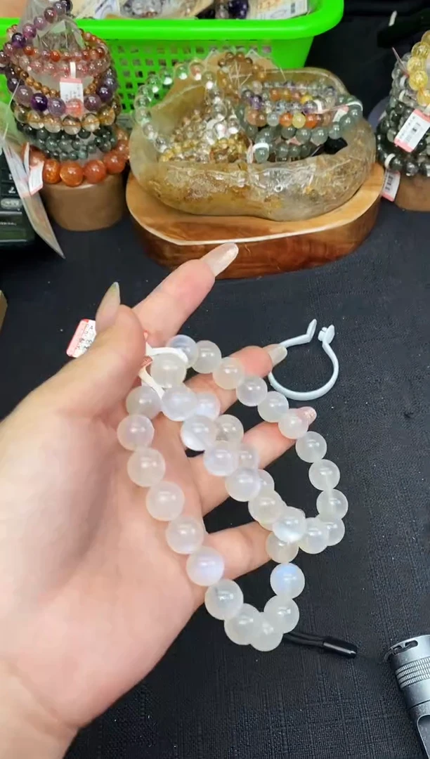 手串未镶嵌月光石手串多样性发其一