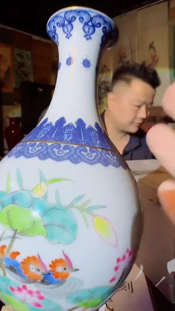瓷片景德镇现代陶瓷 流水78