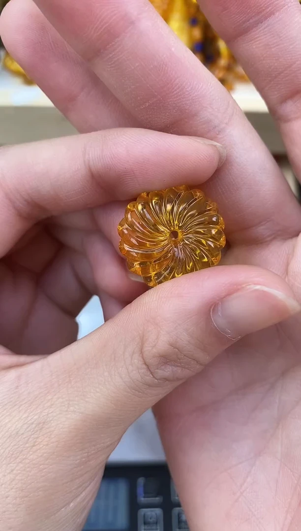 裸石琥珀未镶嵌天然琥珀蜜蜡