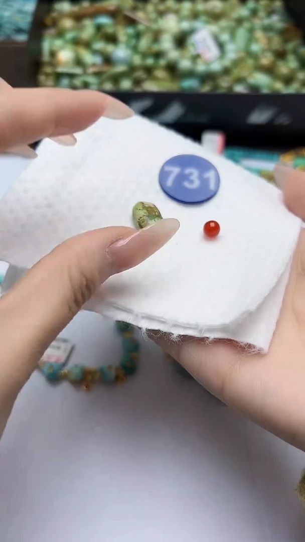 玛瑙/玉髓珠子未镶嵌731