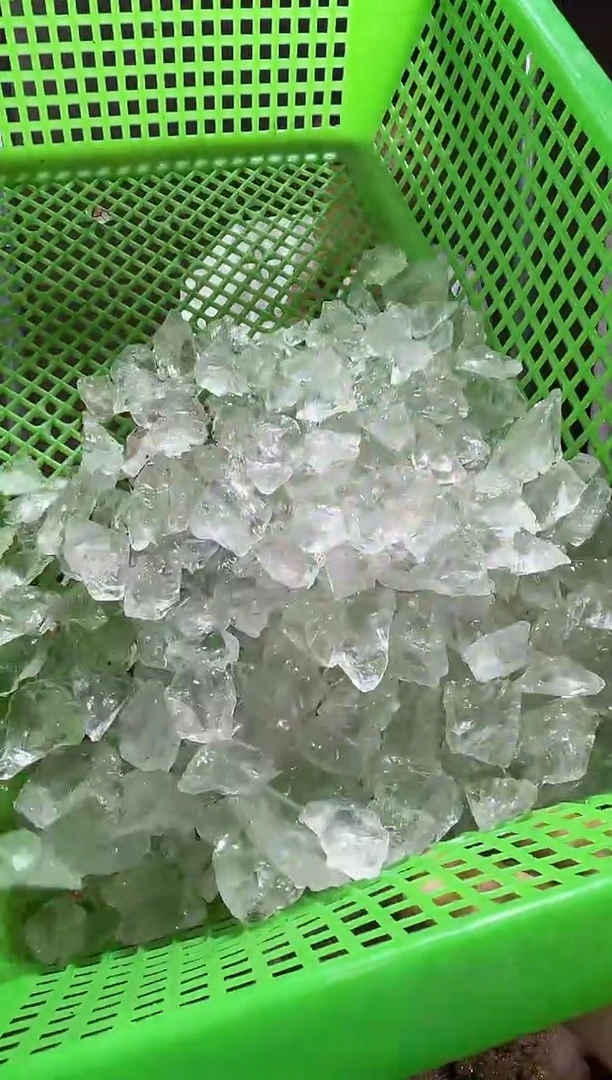 未镶嵌大型摆件（非配饰）水晶白阿赛碎石200g