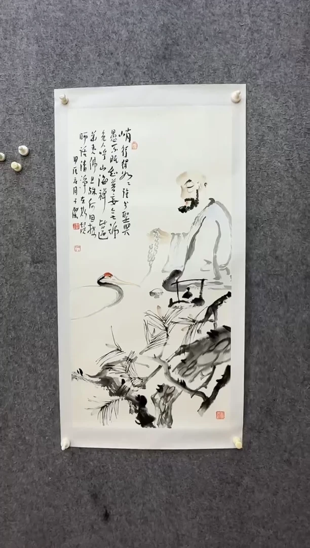 国画ST-ZJ花鸟绘画作品