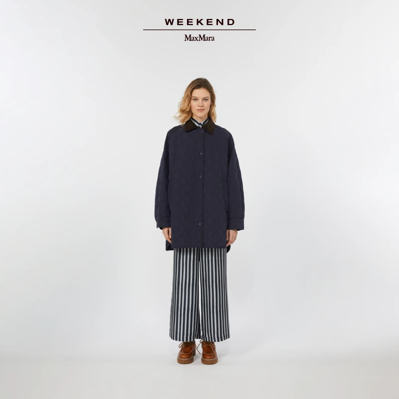 Weekend MaxMara 2025秋冬新款女装绗缝休闲棉服外套5496105206