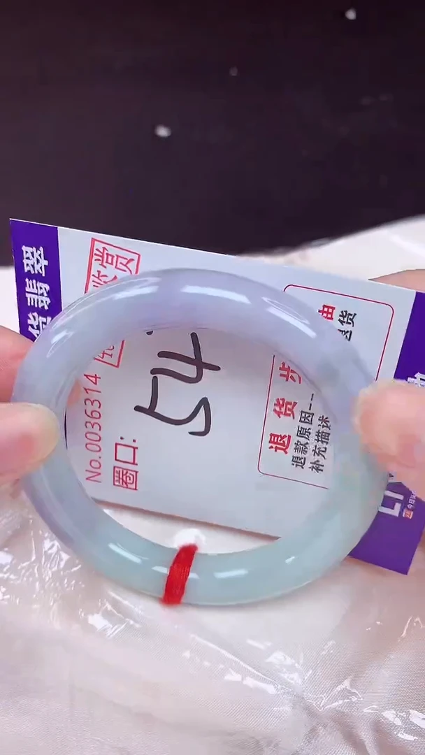 未镶嵌手镯翡翠54（48小时鉴赏期 ）