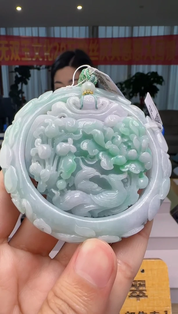 翡翠手镯未镶嵌一套+底座XM@@960Q7J04020