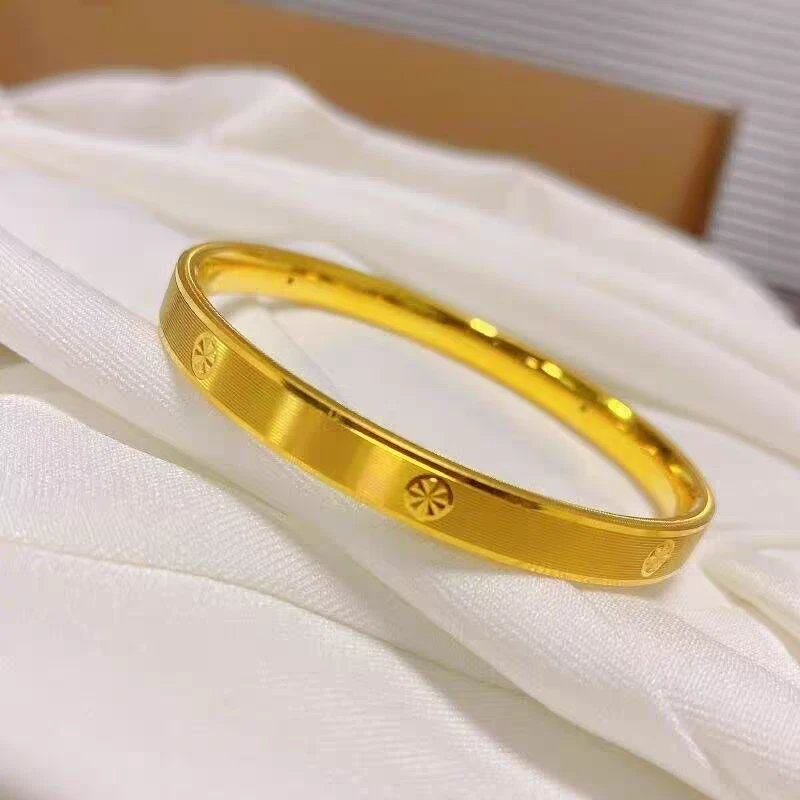 ZY105米字四叶草手镯家居饰品