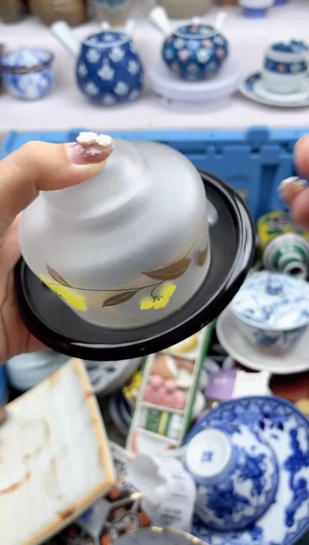 【闪购商品】瓷片153欢迎光临美桃瓷器