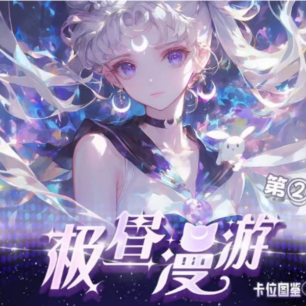 奈良社《极昼漫游》美少女战士撕撕乐国卡文创收藏卡盲盒拆卡