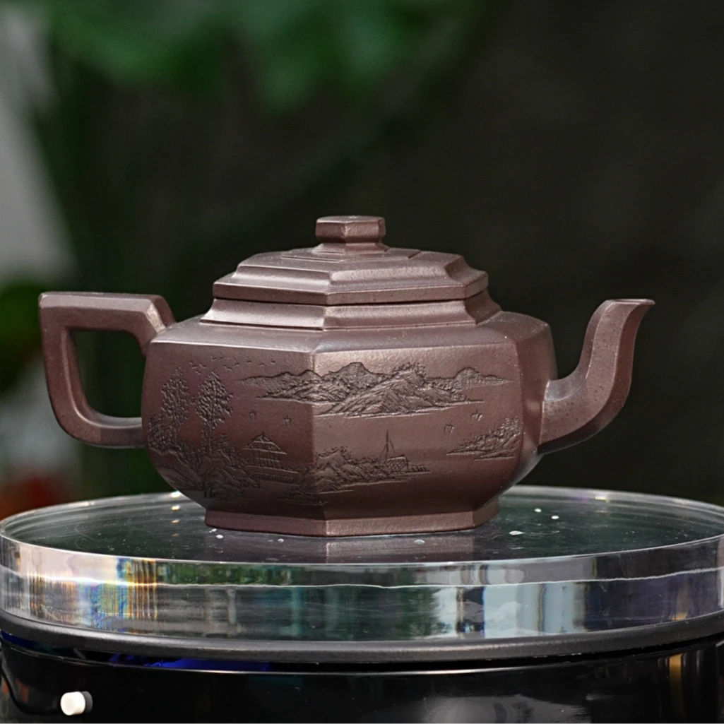 046 雪华  350cc 紫砂壶