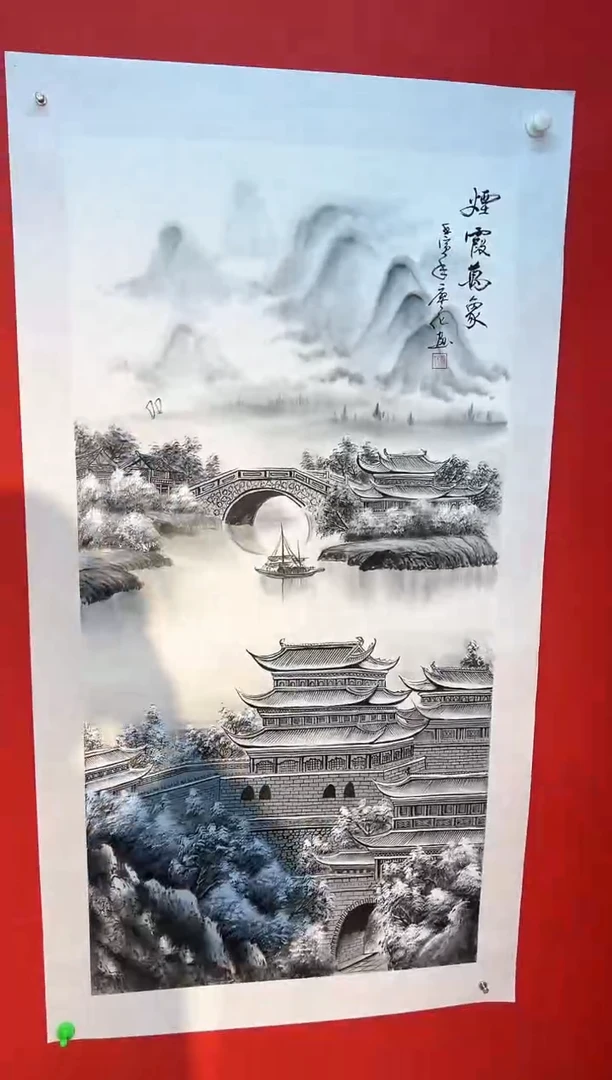 国画国画廖化老师国画作品