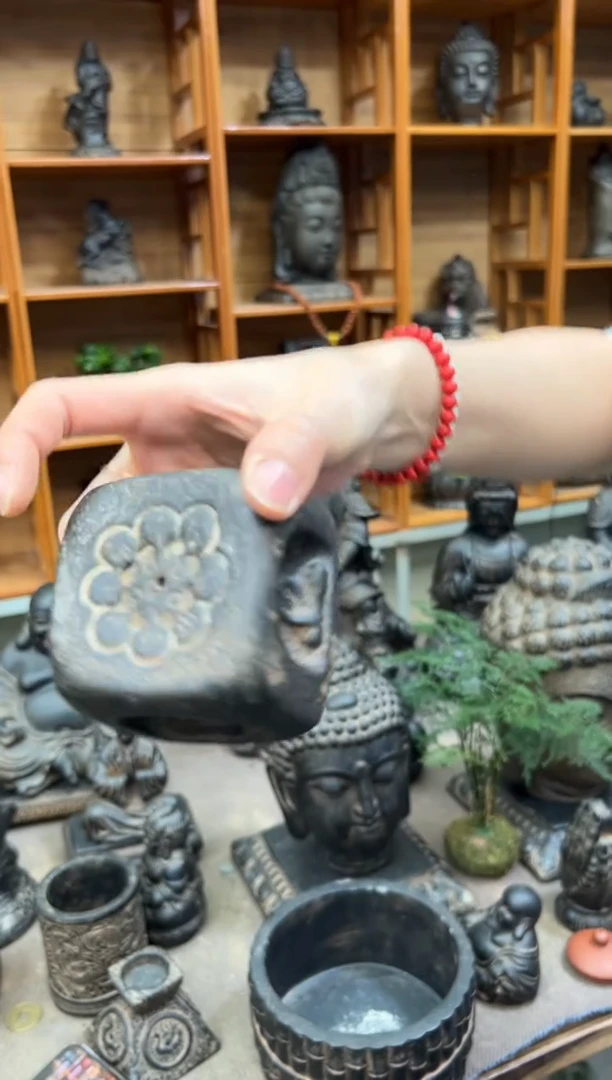 陶土【火山泥】四面佛香插