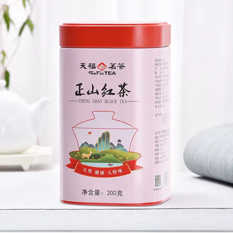 天福茗茶 正山红茶 200g/罐 居家口粮茶