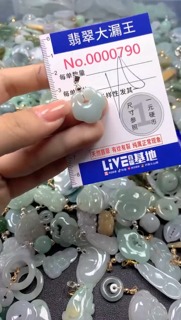 颈饰未镶嵌翡翠790