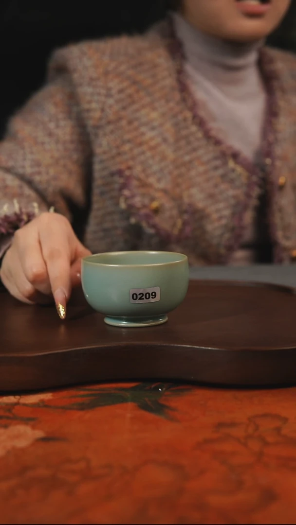 杯子瓷汝州原产地原矿仿古老釉q