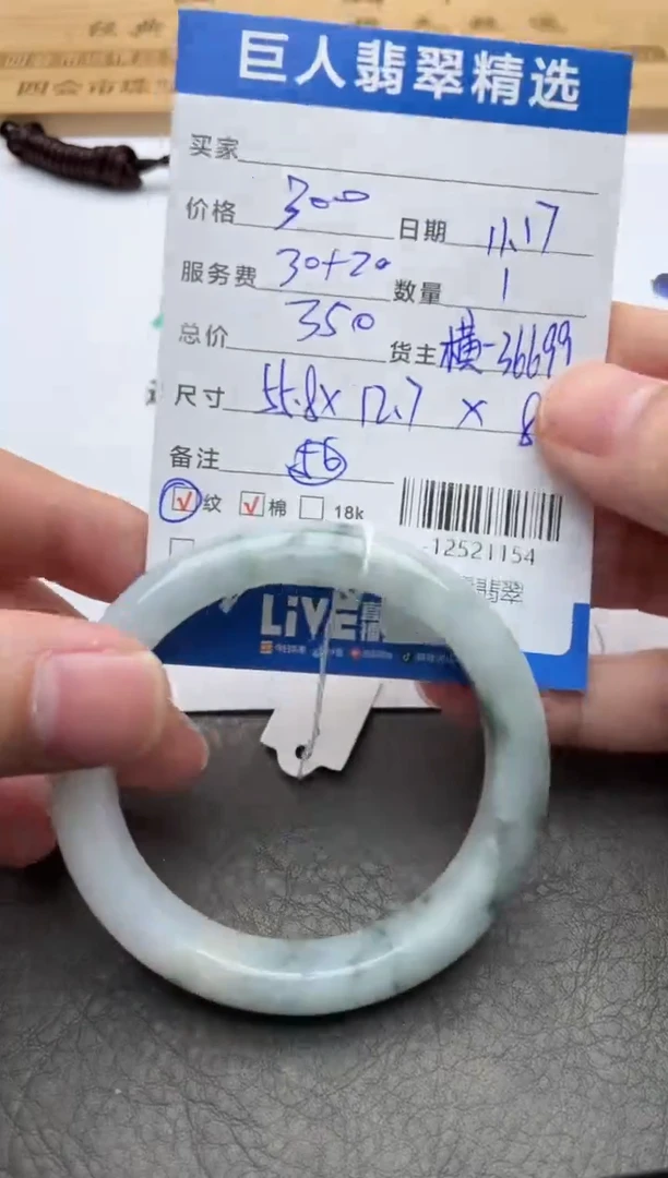 颈饰未镶嵌翡翠手镯多人-12521154