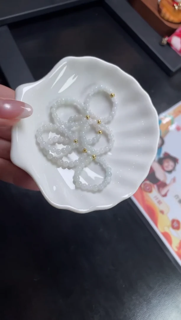 【闪购商品】翡翠挂件未镶嵌戒圈FL92@CP多样性发其一配绳