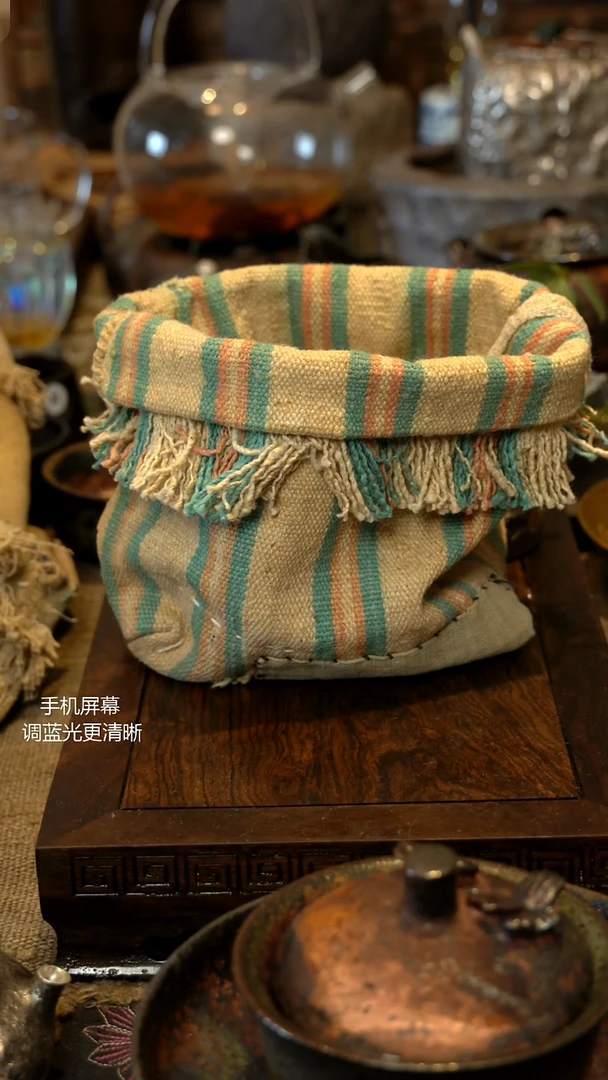 纯手工口袋布储物袋