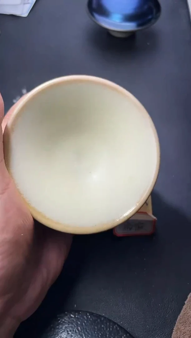 茶盏61（微瑕）叶紫建盏