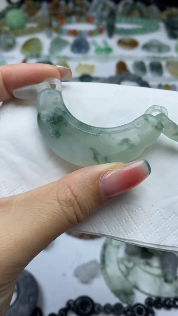 未镶嵌定制翡翠风*雪毛货定制不退不换