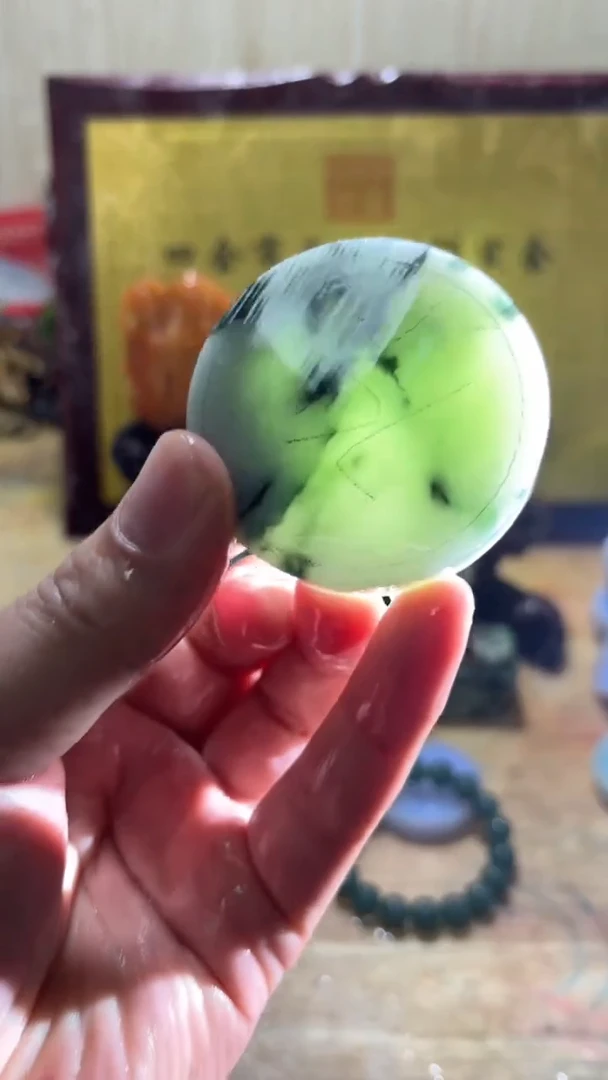 未镶嵌挂件翡翠A货常星6913