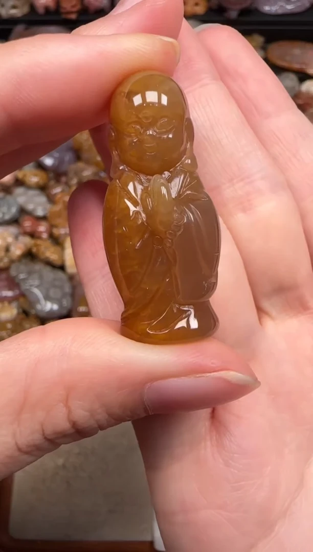 硅化珊瑚（珊瑚玉）未镶嵌颈饰193